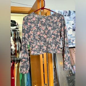 Paisley print long sleeve